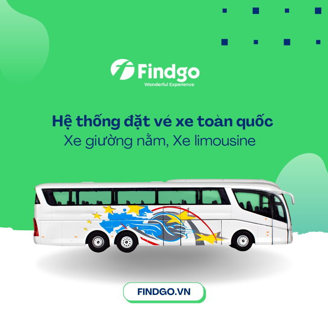Đặt vé xe giường nằm giá rẻ toàn quốc với hệ thống Findgo
