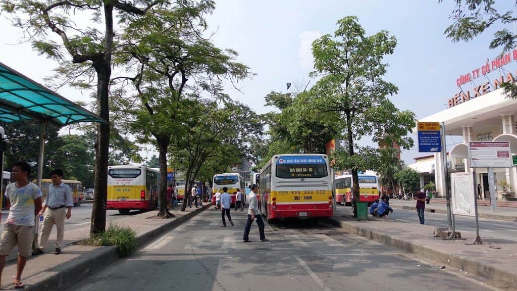 Các tuyến xe bus đi - đến bến xe Giáp Bát